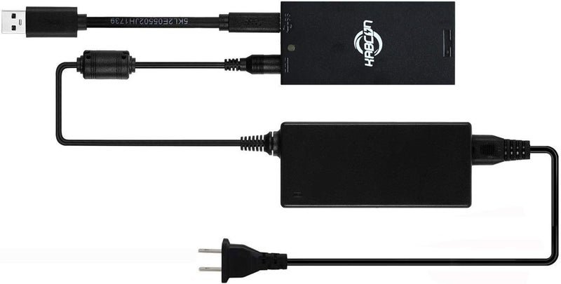 KABCON Kinect Adapter for Xbox One S, Xbox One X, PC Windows 10 8.1 8, [UL Listed] Xbox Kinect Power Supply for Xbox 1S, 1X Kinect 2.0 Sensor - Image 1
